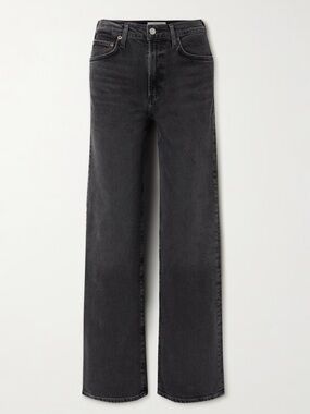NEW Agolde Harper Black Mid Rise Jeans - 26
